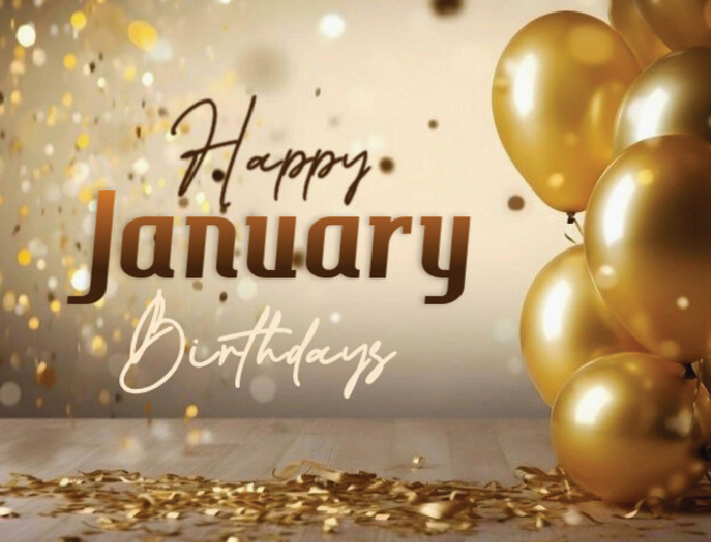 JANUARY BIRTHDAY SPECIAL